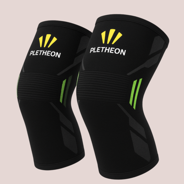 Compression knee cap support for gym sports and knee pain relief