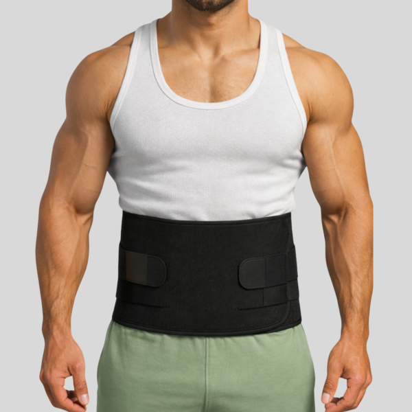 PLETHEON lumbar support belt providing lower back support and pain relief