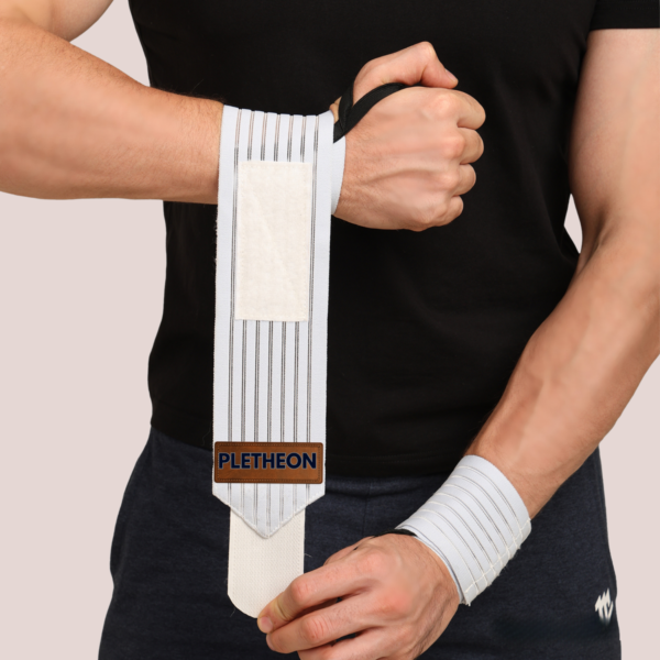 PLETHEON wrist wraps for gym weightlifting and strength training